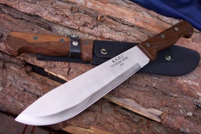 Machete Fixed Blade Knife White NK-Z488