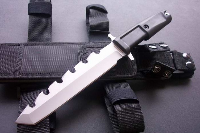 Tactical Fixed Blade Knife White NK-Z619