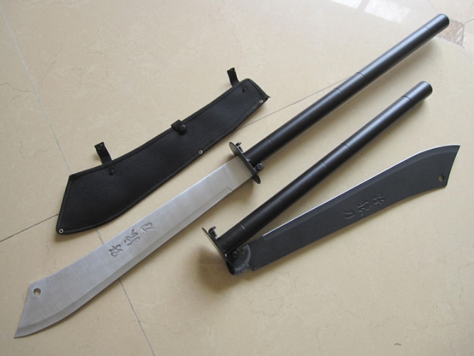 Machete Fixed Blade Knife White NK-A511