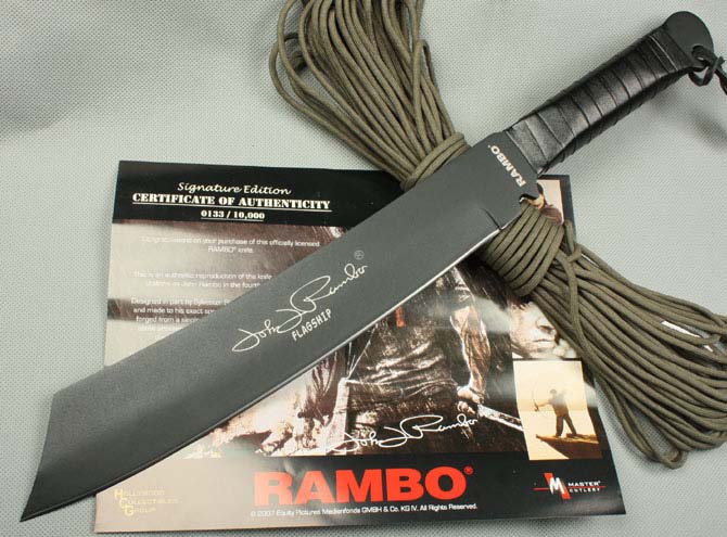 Tactical Fixed Blade Knife (Black) NK-A786
