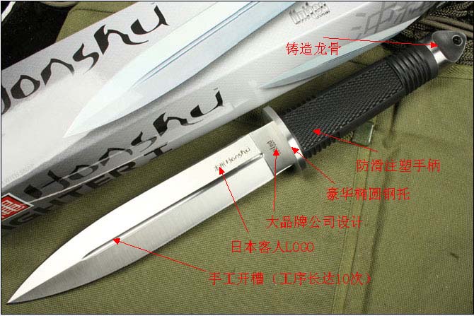 Tactical Fixed Blade Knife NK-A684