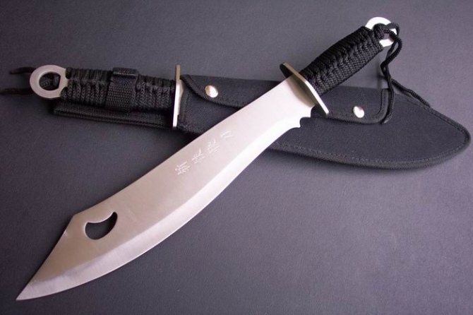 Machete Fixed Blade Knife NK-Z789
