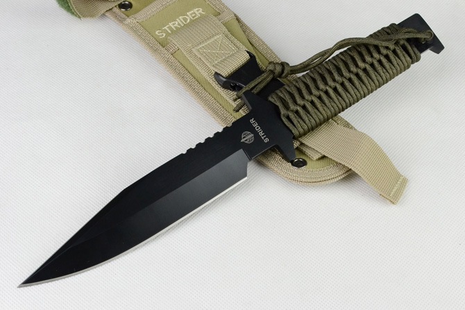D9 Saber military knife (Black) NK-B916