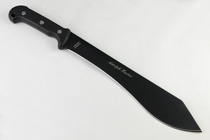 Machete Fixed Blade Knife Black NK-C019