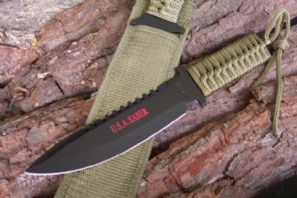 Hunting Knife (black) NK-Z655