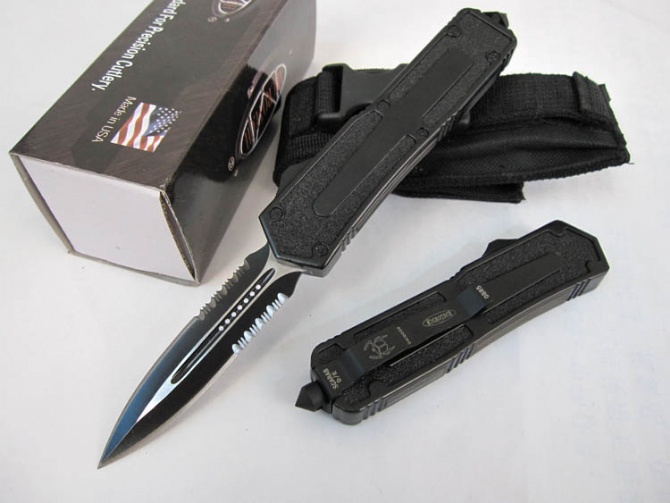 Switchblade Knife Black NK-A399