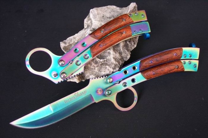 Butterfly Flail Knife NK-Z382