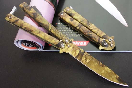 Military Butterfly Flail Knife NK-Z075