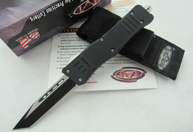 A161 Switchblade Knife Black NK-A916