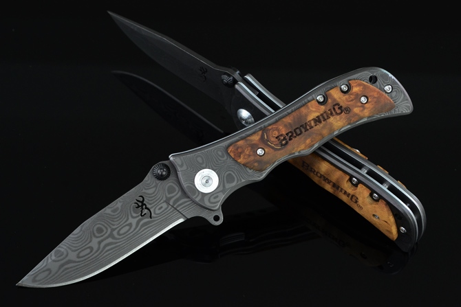 339 Damascus Steel Knife Pocket knife NK-B549