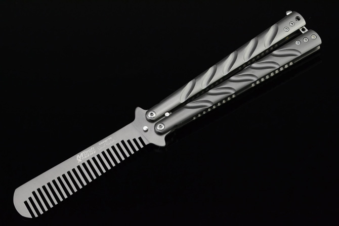 C39 Butterfly Tataining Flail Knife Comb NK-C124