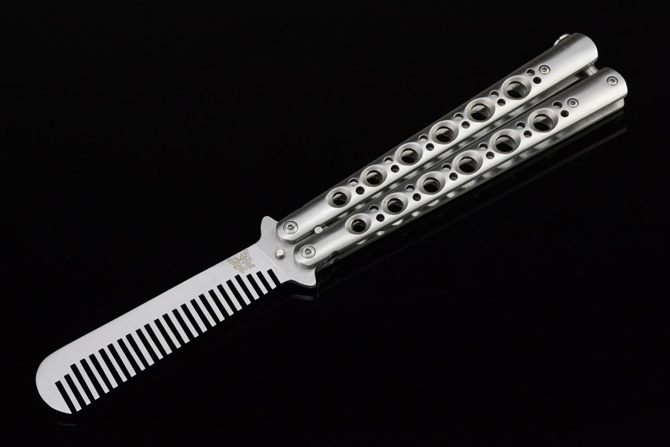 C41S Butterfly Flail Knife Comb NK-C125
