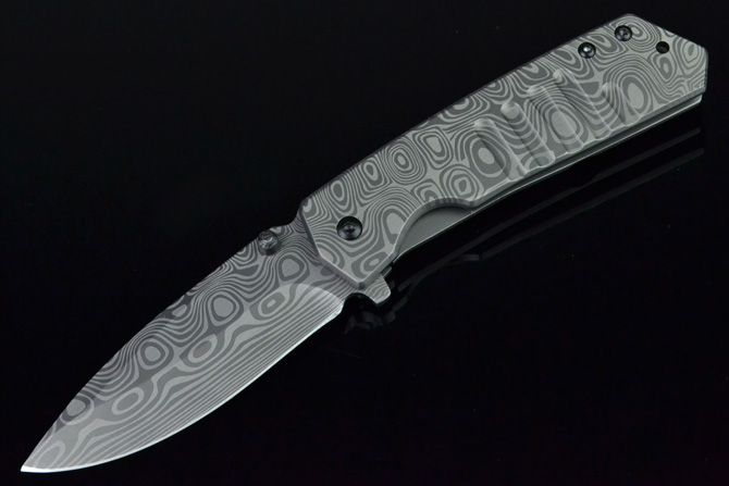 BK28 Damascus Steel Pocket Knife NK-C524