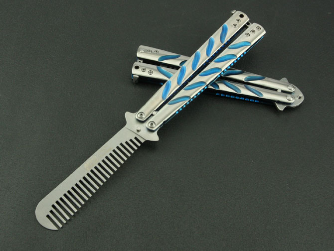 C39 Butterfly Flail Knife Comb NK-C534