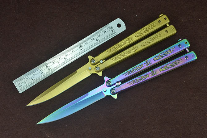 B019 Butterfly Flail Knife NK-D947