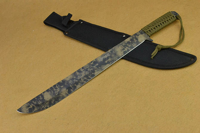 Machete Fixed Blade Knife NK-D328没描述