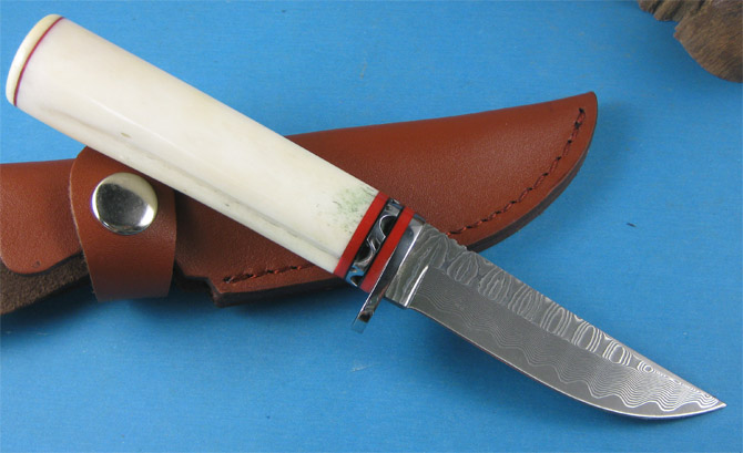 Damascus Steel Fixed Blade Knife NK-B311
