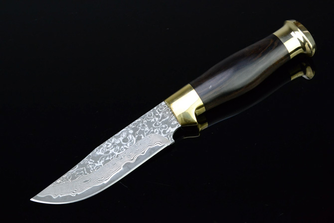 Damascus Steel Fixed Blade Knife NK-C588