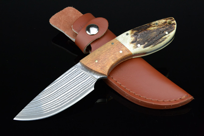 KJ031 Damascus Steel Fixed Blade Knife NK-C693