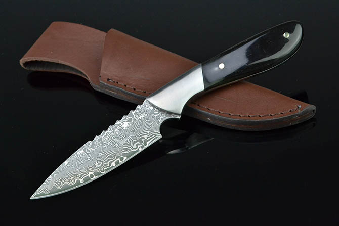 Damascus Steel Fixed Blade Knife NK-C976