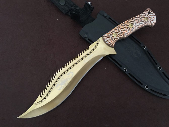 Machete Fixed Blade Knife NK-E308