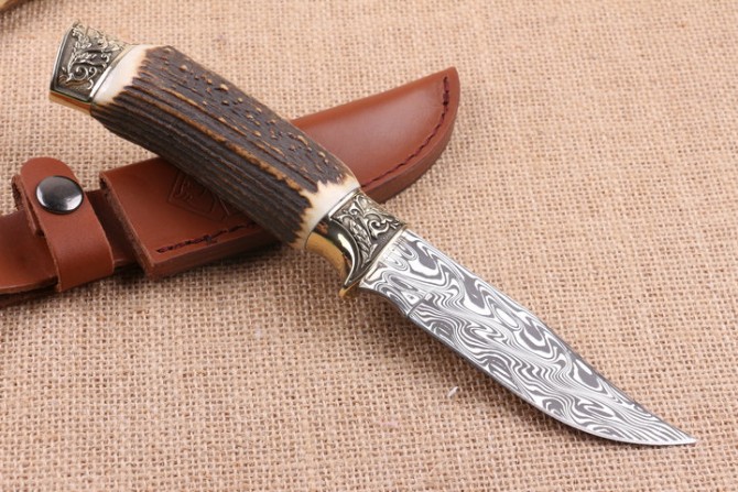Damascus Steel Knife NK-E366