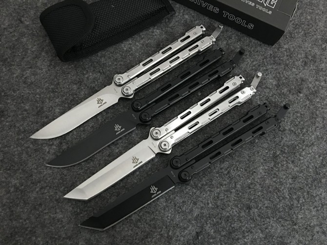 JL-03A03B Butterfly Knife NK-E390