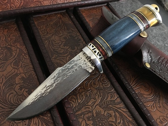 Handcraft Knife Damascus Steel Knife NK-E471