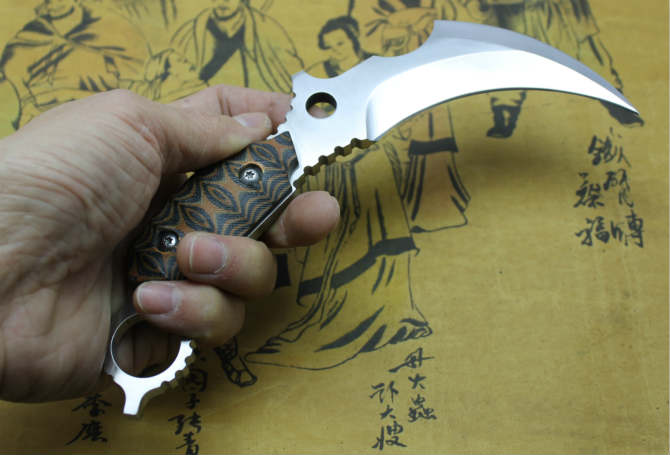 Claw-like knife Fixed Knife NK-E491