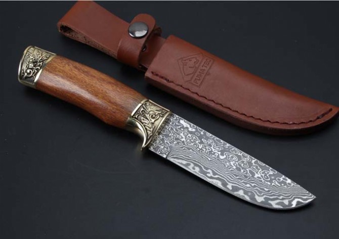 Damascus Collection   Pocket Knife NK-E704