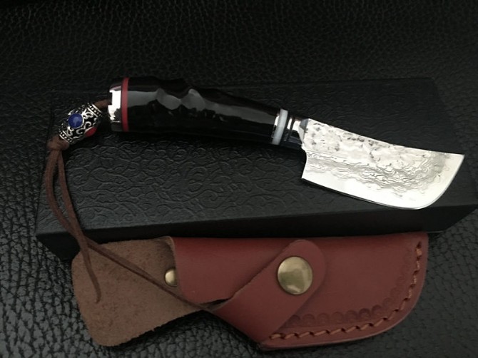 Damascus steel Fixed Blade Knife  NK-E685